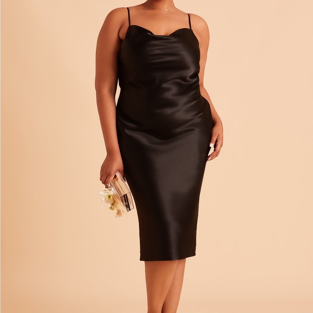 Birdy Grey Black Midi Dress